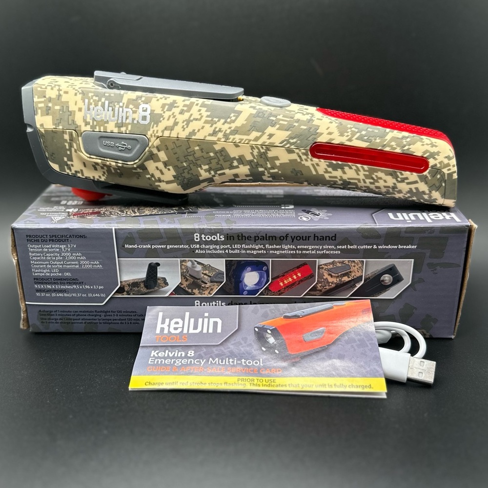 Kelvin 8 Emergency Multi-tool Camouflage BNOB